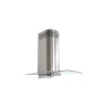 Campana Sanaire Cristal Pared Millenium-076-080-090 Acero Inox