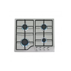 Parrilla de gas empotrable de 4 quemadores de acero inoxidable NOVA STEEL 60 Marca Supra