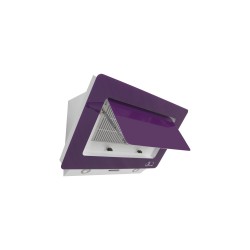 Campana Sanaire Cristal Pared Onix-090 Gris Metalico