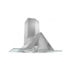 Campana Sanaire Cristal Pared Titanium-080-090 Acero Inoxidable