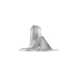 Campana Sanaire Cristal Pared Titanium-080-090 Acero Inoxidable