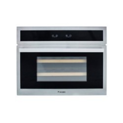 Cava de Vinos Tecnolam 24 botellas de Empotre a Pared 60x45 cm H45WC24B Color Inox