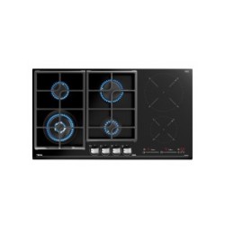 Parrilla vitrocerámica de gas e inducción Teka MAESTRO JZC 96342 BBB BK REF. 112570128