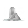 Campana Sanaire Cristal Pared Titanium-080-090 Esmalte