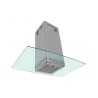 Campana Sanaire Cristal Pared Apolo-060,076,080,090 Esmalte