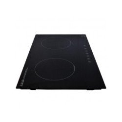 Parrilla de inducción magnética de empotre de 2 quemadores DUE-E Marca Supra