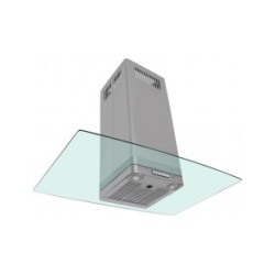 Campana Sanaire Cristal Pared Apolo-060,076,080,090 Acero Inox